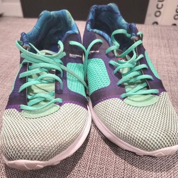 Reebok Womens Sublite Speedpak Running Shoes Blue V68271 Lace Up Low Top 8 M - Picture 7 of 7